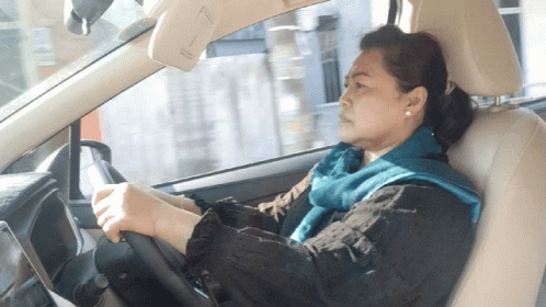 Women Manager Car Driving GIF