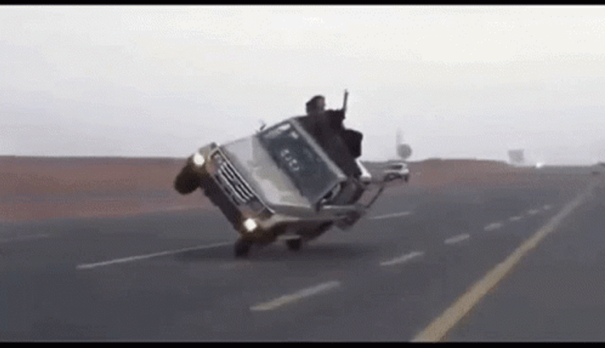 Car Driving Crazy GIF