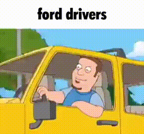 Car Driving Off Cliff Family Guy Character GIF