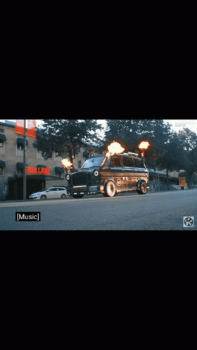 Car Explosion Of Scooter Car GIF
