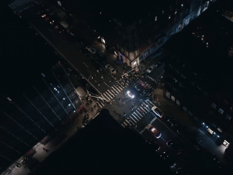 Car Flying Straight To The Sky GIF