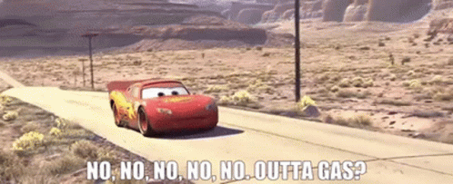 Car from Cars Movie Driving Desert Road