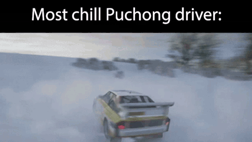 Car in Snow Most Chill Puchong Driver