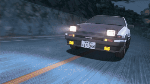 Car Machine Anime GIF