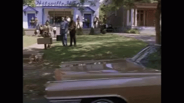 Car Parked in Front of Mitchell Building