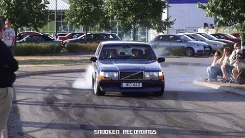 Car With License Plate Jkg643 Driving GIF