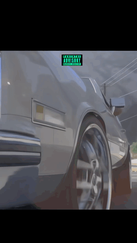Car With Parental Advisory Label