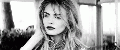 Cara Delevingnesupermodel Vintage GIF