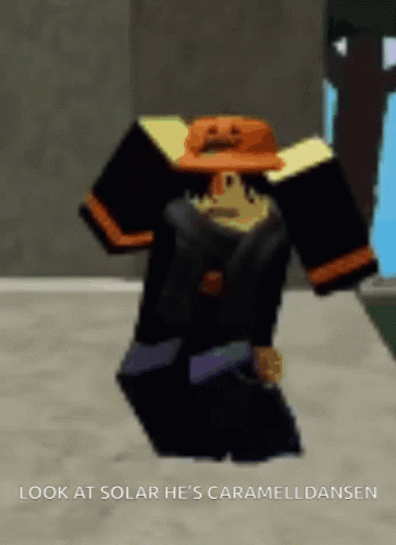Roblox Swinging Hips To Caramelldansen GIF