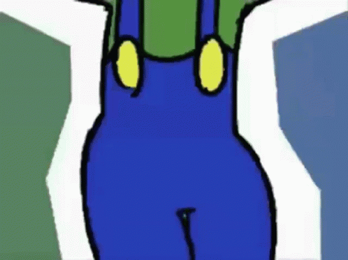 Luigi Funny Caramelldansen Dancing GIF