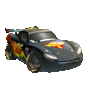 Carbon Fiber Lightning Lightning Mcqueen Sticker GIF
