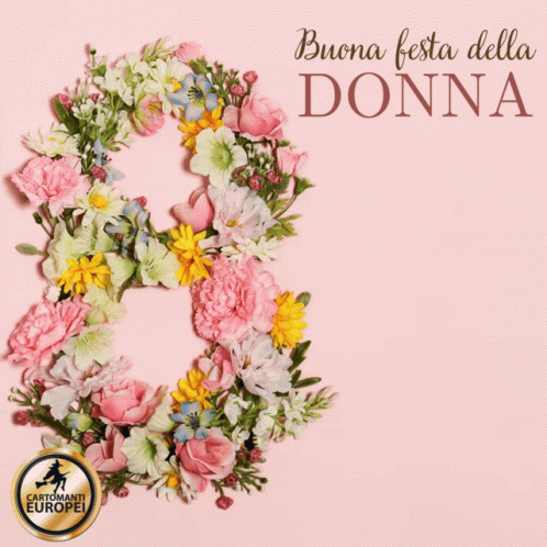 Card Buona Festa Della Donna GIF