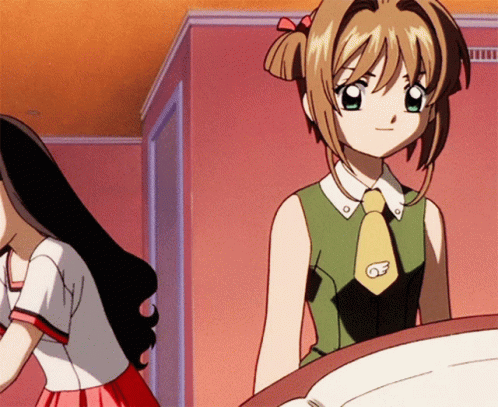 Cardcaptor Sakura Excited Tomoyo Costume GIF