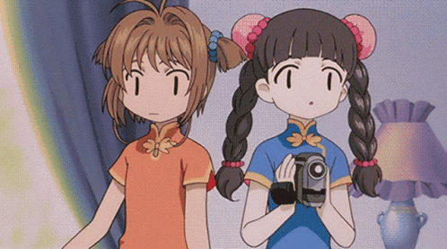 Cardcaptor Sakura Funny Girls Scene GIF