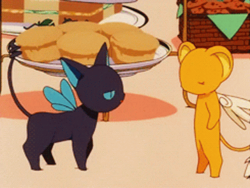 Cardcaptor Sakura Keroberos Fighting Spinel Sun GIF