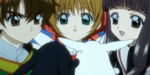 Cardcaptor Sakura Syaoran And Tomoyo GIF