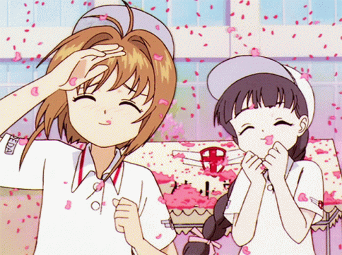 Cardcaptor Sakura Tomoyo Happy Confetti GIF