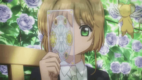 Cardcaptor Sakura Worried Clow Card GIF