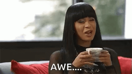 Cardi B Awe Coffee GIF