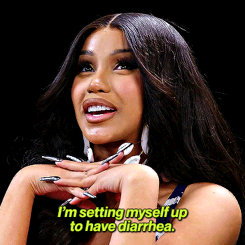 Cardi B Diarrhea Meme GIF