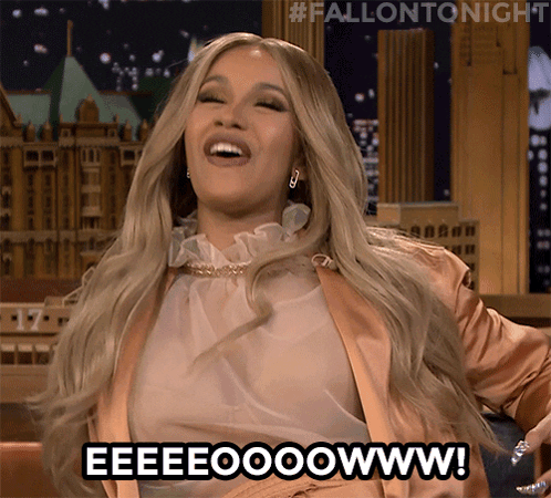 Cardi B Eow GIF