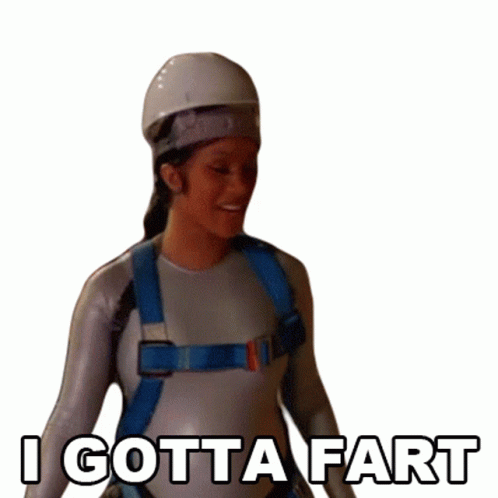 Cardi B Gotta Fart And Poop GIF