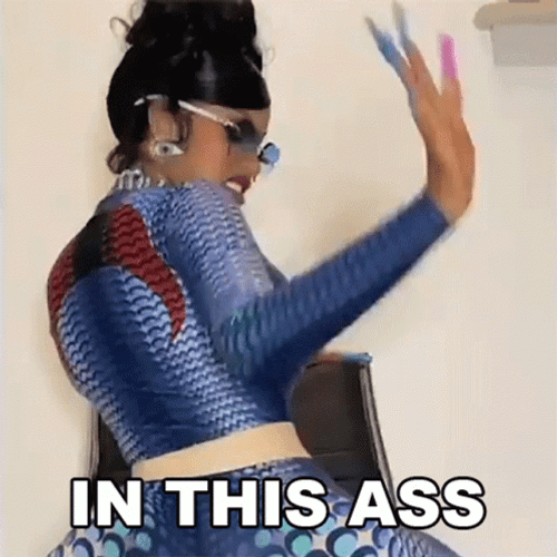 Cardi B In This Ass GIF