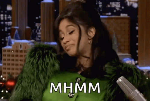 Cardi B. Mhmm GIF
