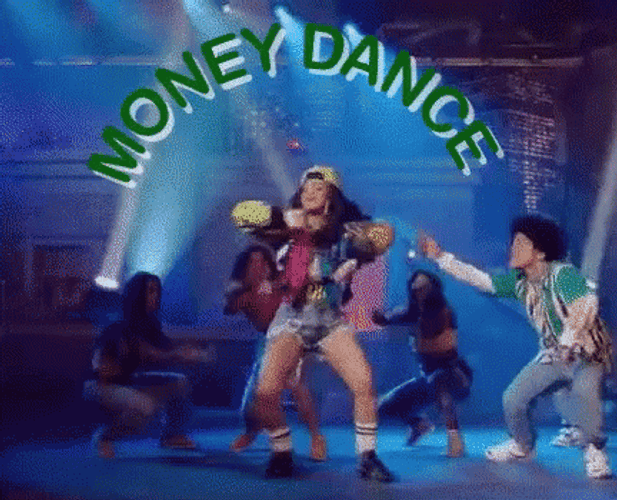 Cardi B Money Dance On Stage GIF