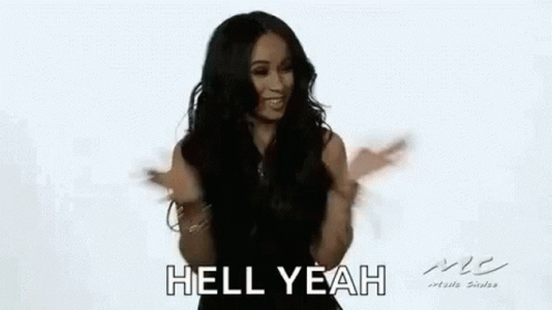 Cardi B Oh Hell Yeah GIF