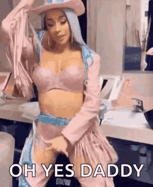 Cardi B Rodeo Wap Dance GIF
