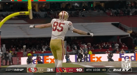 Cardinal Defense George Kittle GIF