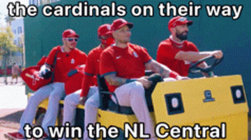 Cardinals Winning NL Central Meme GIF