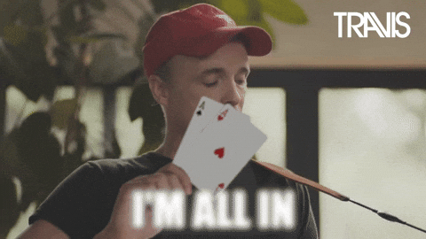 Cards All In Full Send GIF