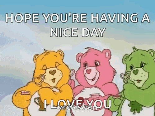 Care Bear Reading Book in Magic Universe