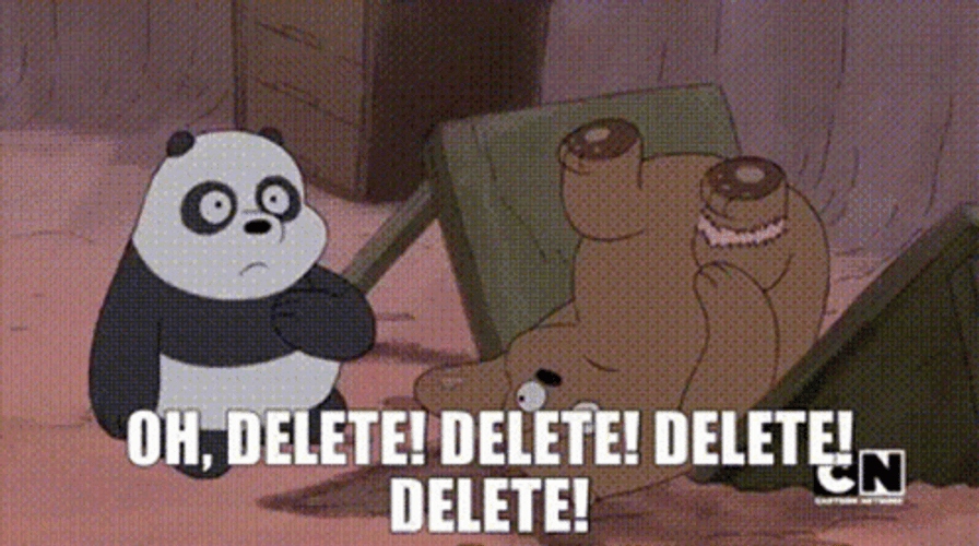 Care Bears Delete GIF