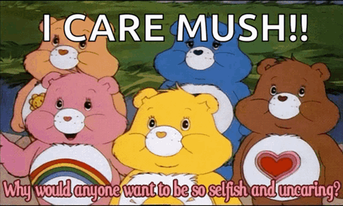 Care Bears I Care Mush