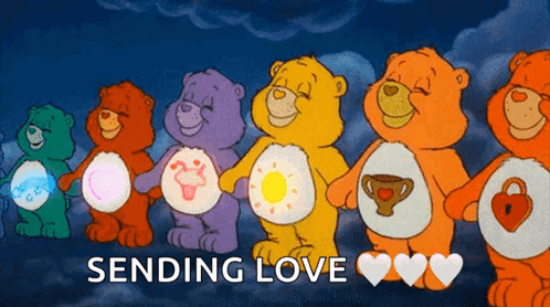Care Bears Sending Love