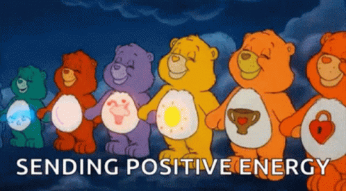 Care Bears Sending Positive Energy