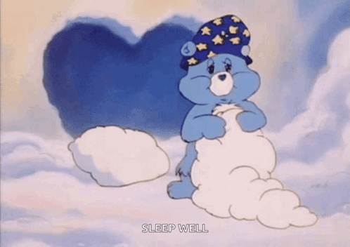 Care Bears Sleepy Meme GIF