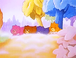 Care Bears Standing Together