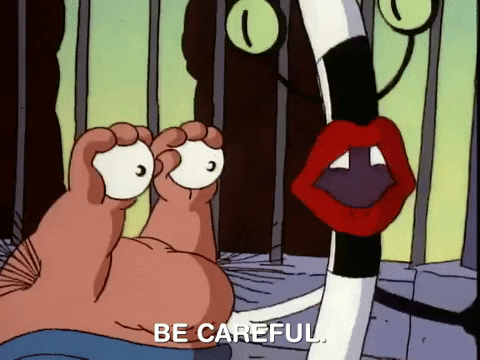 Careful Monster House Eating Humans GIF