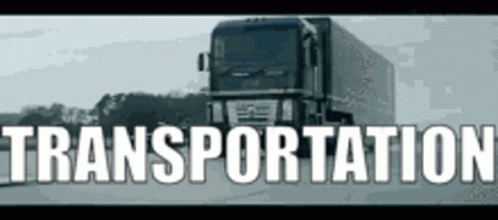 Cargo Truck Transportation GIF