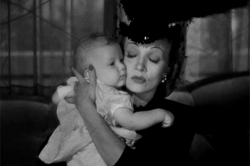 Caring Aunt Marlene Dietrich GIF