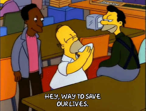 Carl Carlson Hey Way Save Our Lives GIF