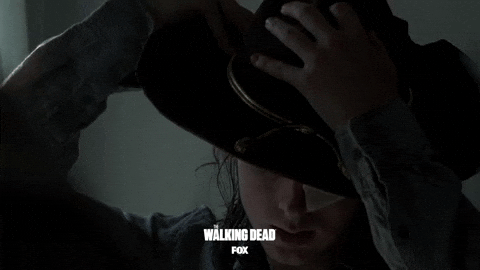 Carl Gallagher Wears Hat GIF