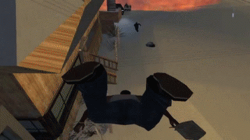 Carl Johnson Gta Nuclear Bomb Explosion GIF