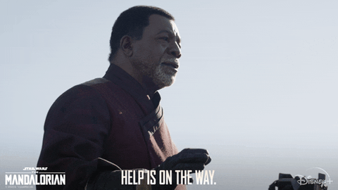 Carl Weathers Help Is On The Way GIF