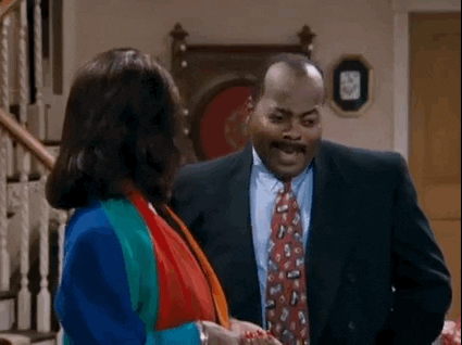 Carl Winslow Laughing With Girl GIF