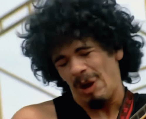 Carlos Santana Woodstock GIF